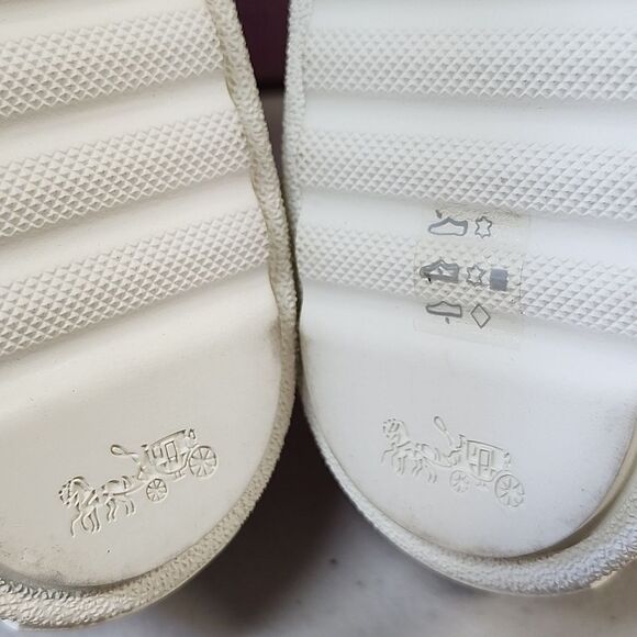 Coach 1941 6.5 Leather Pointed Sneakers - NWOT - Picture 11 of 11